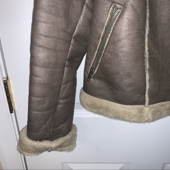 Faux fur biker jacket - Picture 5 of 6